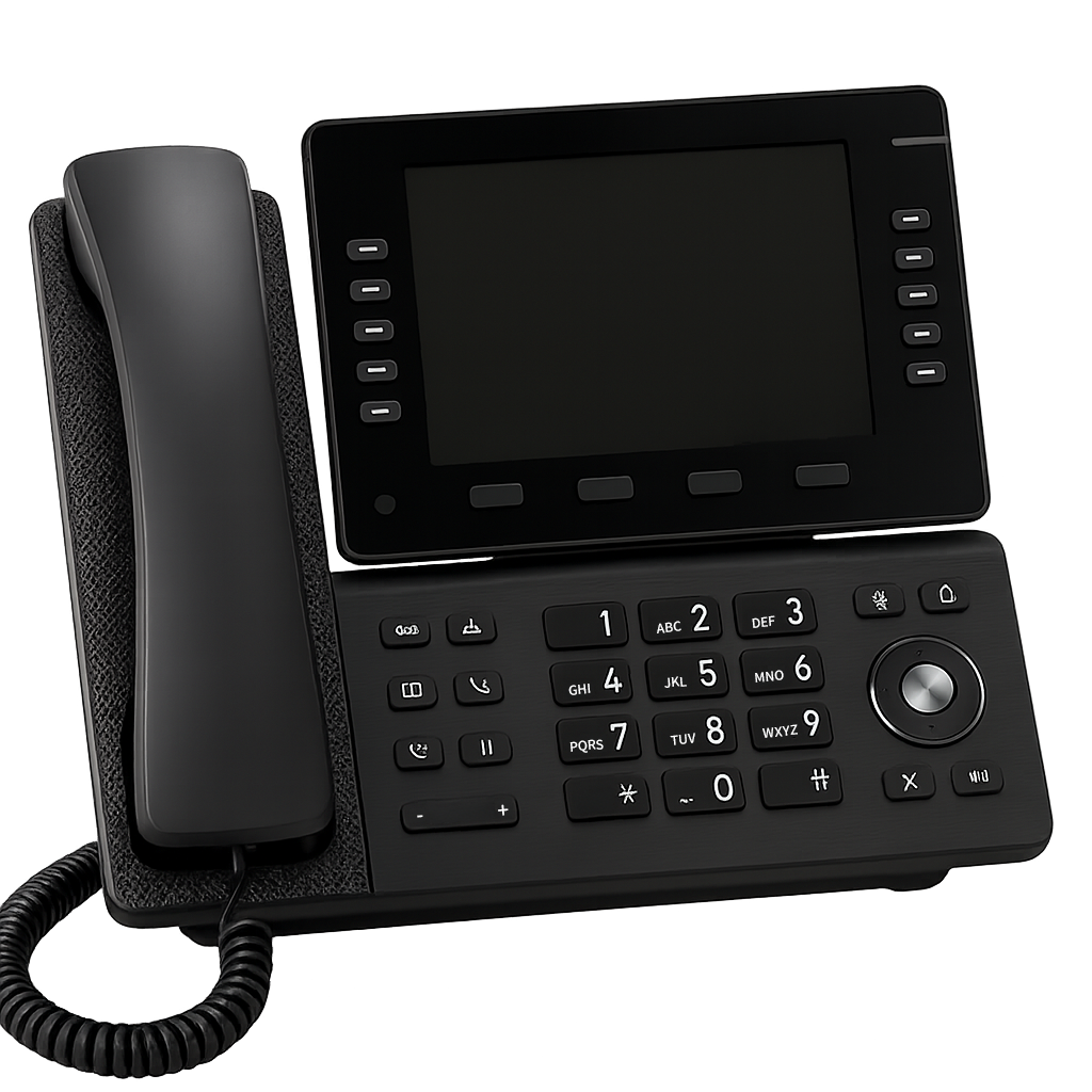 Telefon mit digitalem Anrufbeantworter