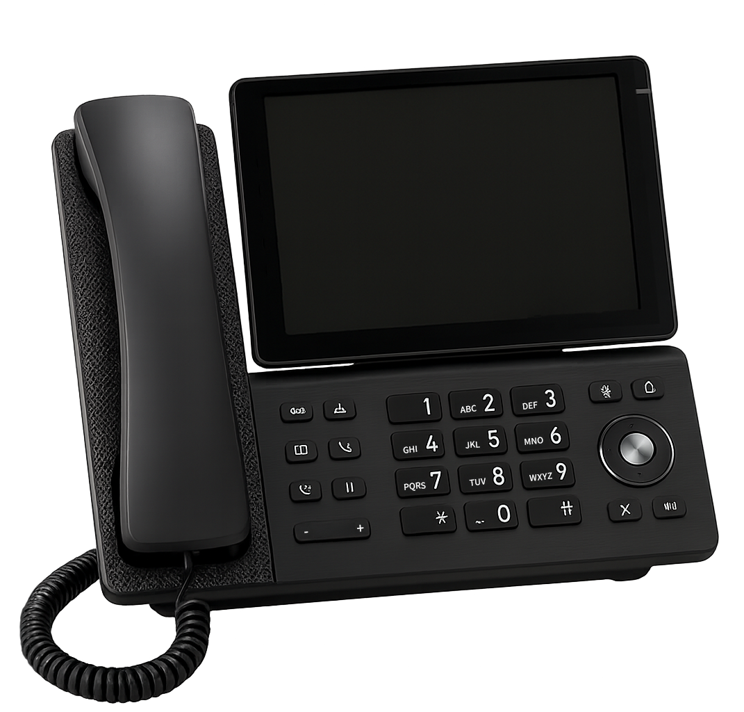 Telefon mit digitalem Anrufbeantworter